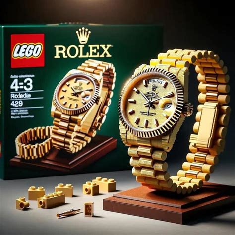 montre lego rolex|lego rolex watches.